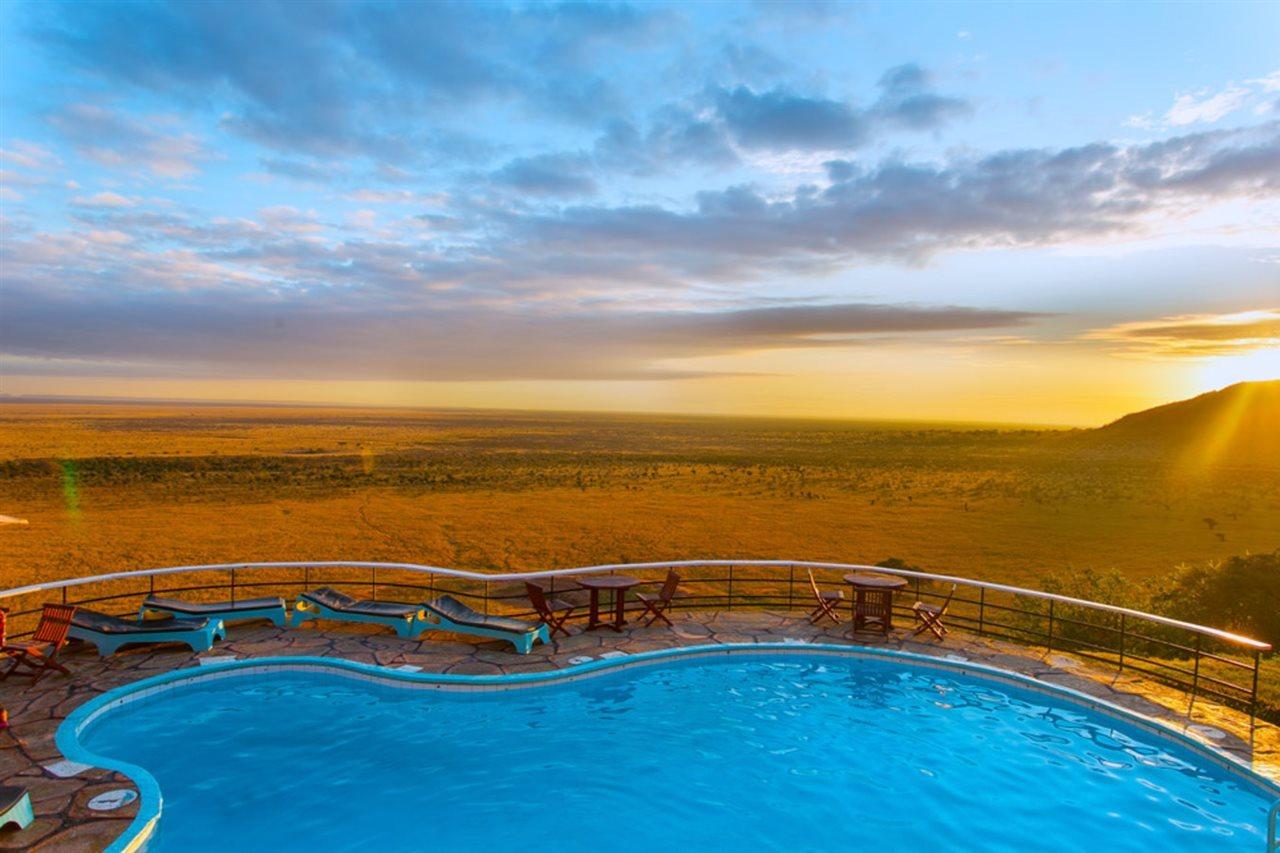 Voi Safari Lodge Bagian luar foto