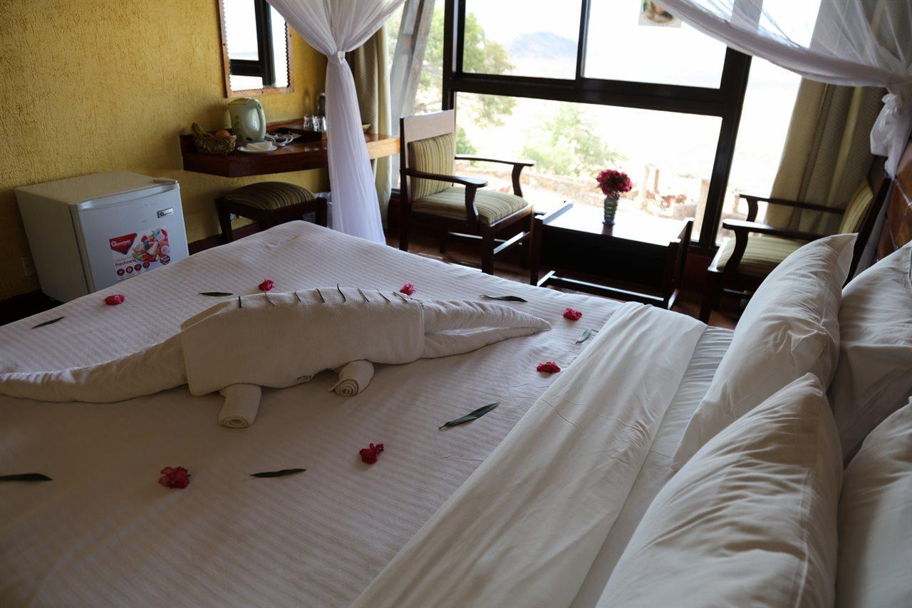 Voi Safari Lodge Bagian luar foto