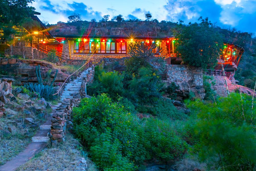 Voi Safari Lodge Bagian luar foto