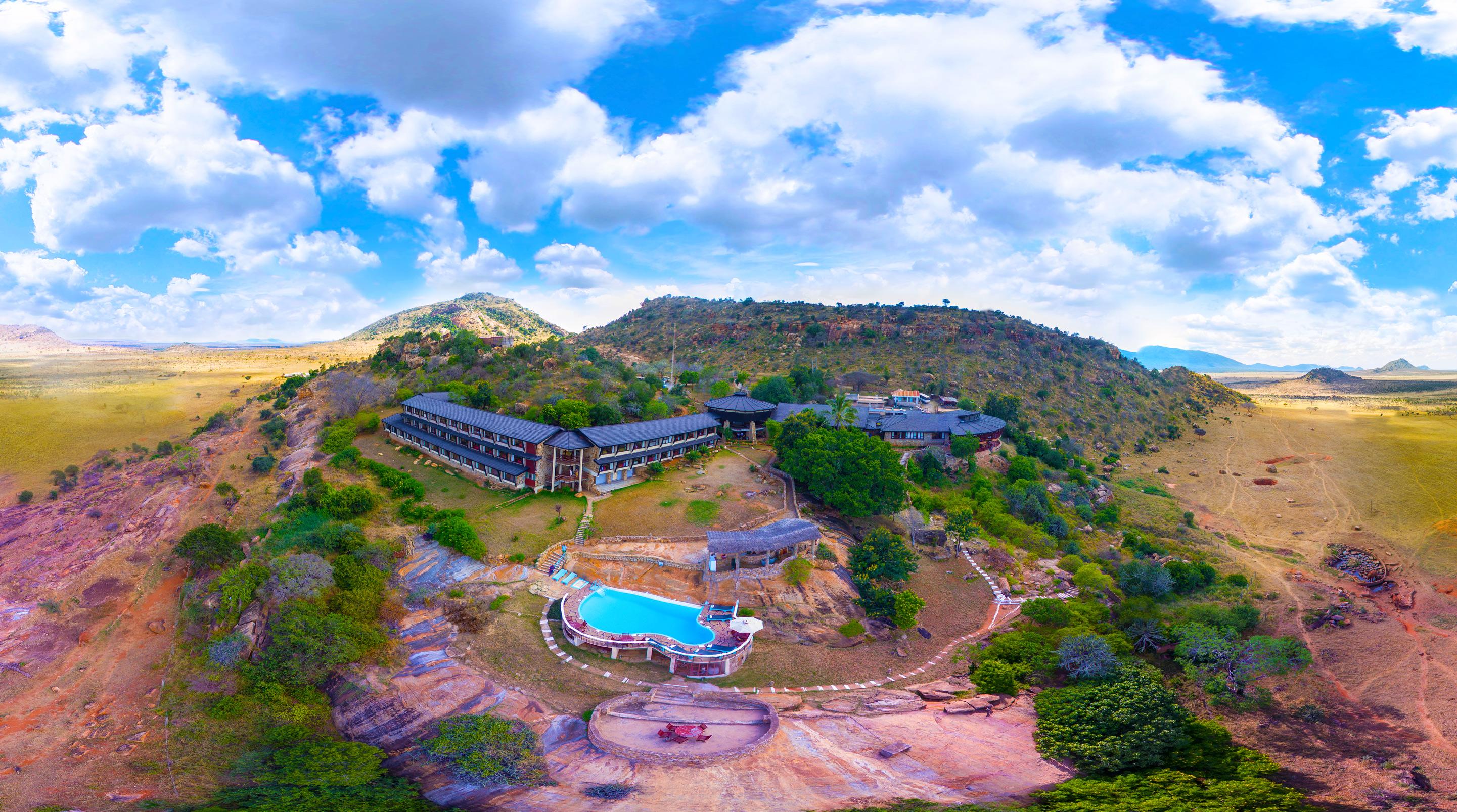 Voi Safari Lodge Bagian luar foto
