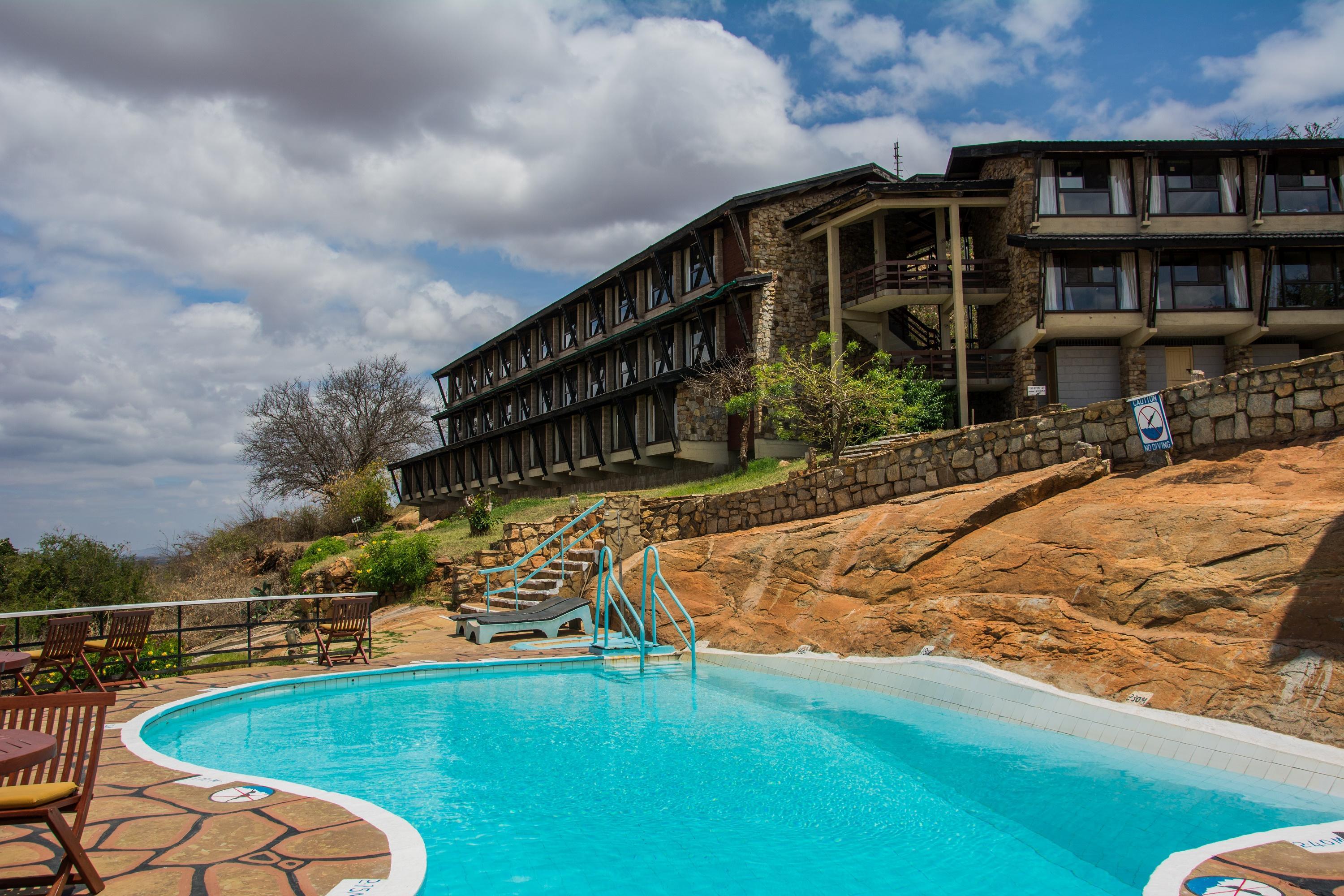 Voi Safari Lodge Bagian luar foto