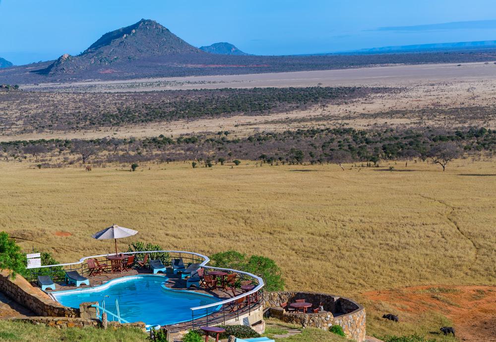 Voi Safari Lodge Bagian luar foto